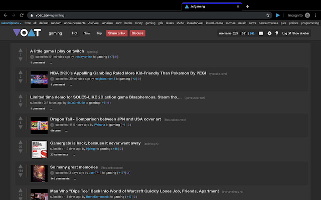 Voat Sidebar Hider from Chrome web store to be run with OffiDocs Chromium online Voat Sidebar Hider from Chrome web store to be run with OffiDocs Chromium online