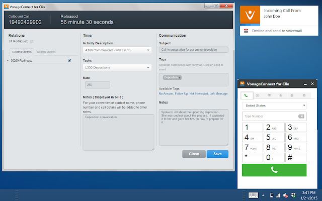 VonageConnect for Clio from Chrome web store to be run with OffiDocs Chromium online VonageConnect for Clio from Chrome web store to be run with OffiDocs Chromium online