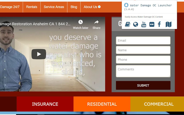 Water Damage OC Launcher from Chrome web store to be run with OffiDocs Chromium online Water Damage OC Launcher from Chrome web store to be run with OffiDocs Chromium online
