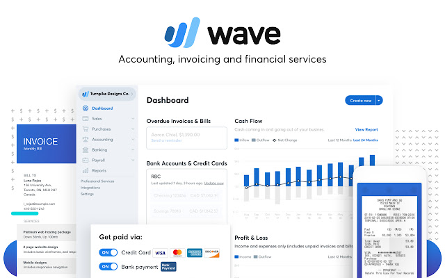 Wave Accounting from Chrome web store to be run with OffiDocs Chromium online Wave Accounting from Chrome web store to be run with OffiDocs Chromium online