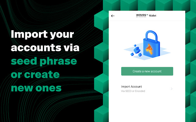Waves Enterprise Wallet from Chrome web store to be run with OffiDocs Chromium online Waves Enterprise Wallet from Chrome web store to be run with OffiDocs Chromium online