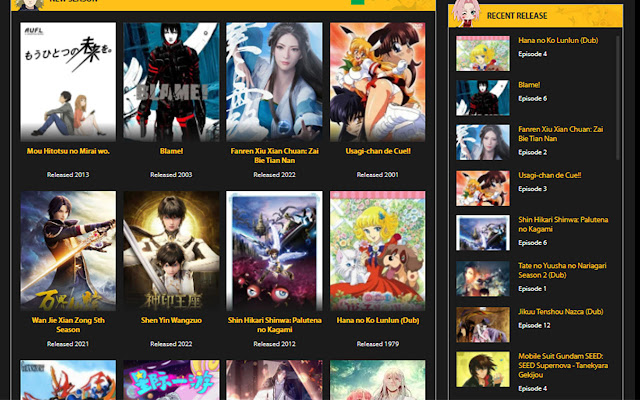 Wcoanime Watch English Dub and Sub Anime HD from Chrome web store to be run with OffiDocs Chromium online Wcoanime Watch English Dub and Sub Anime HD from Chrome web store to be run with OffiDocs Chromium online