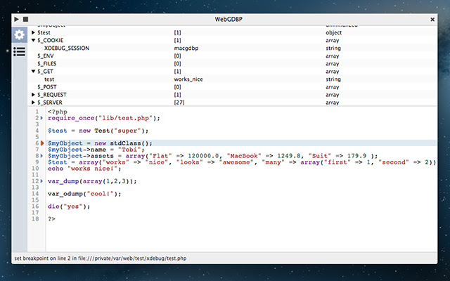 WebGDBp from Chrome web store to be run with OffiDocs Chromium online WebGDBp from Chrome web store to be run with OffiDocs Chromium online