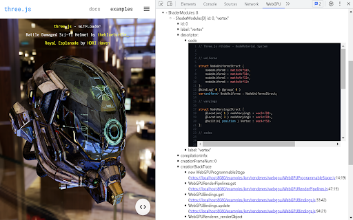 webgpu devtools from Chrome web store to be run with OffiDocs Chromium online webgpu devtools from Chrome web store to be run with OffiDocs Chromium online