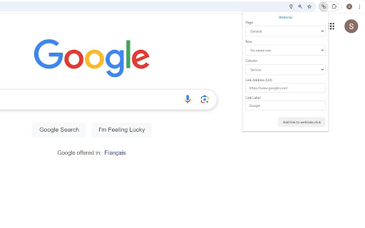 Weblinks.click Google Chrome extension from Chrome web store to be run with OffiDocs Chromium online Weblinks.click Google Chrome extension from Chrome web store to be run with OffiDocs Chromium online