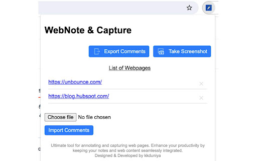 WebNote Capture from Chrome web store to be run with OffiDocs Chromium online WebNote Capture from Chrome web store to be run with OffiDocs Chromium online