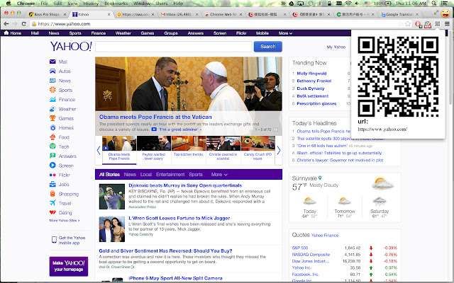 Webpage Share by QR Code from Chrome web store to be run with OffiDocs Chromium online Webpage Share by QR Code from Chrome web store to be run with OffiDocs Chromium online
