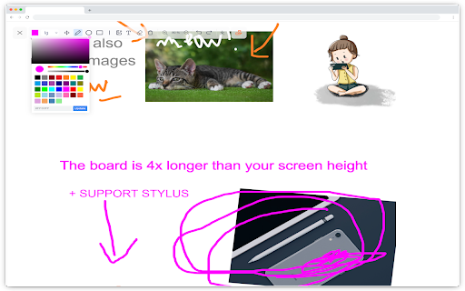 Whiteboard Lite Simple, Quick Drawing from Chrome web store to be run with OffiDocs Chromium online Whiteboard Lite Simple, Quick Drawing from Chrome web store to be run with OffiDocs Chromium online
