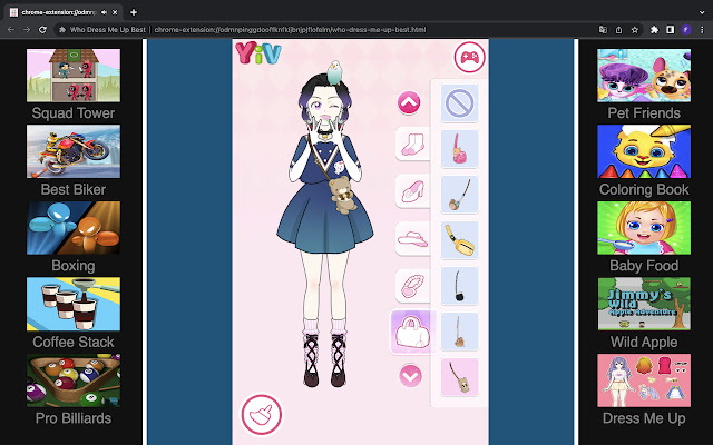 Who Dress Me Up Best from Chrome web store to be run with OffiDocs Chromium online Who Dress Me Up Best from Chrome web store to be run with OffiDocs Chromium online