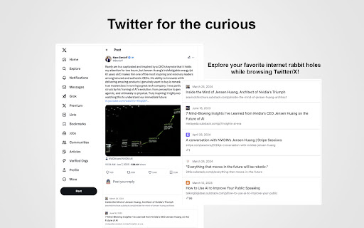 Willow Twitter for the curious from Chrome web store to be run with OffiDocs Chromium online Willow Twitter for the curious from Chrome web store to be run with OffiDocs Chromium online
