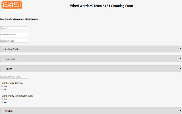 Wired Warriors 6451 Scouting Form from Chrome web store to be run with OffiDocs Chromium online Wired Warriors 6451 Scouting Form from Chrome web store to be run with OffiDocs Chromium online