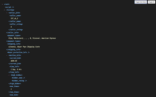 XML Tree Viewer from Chrome web store to be run with OffiDocs Chromium online XML Tree Viewer from Chrome web store to be run with OffiDocs Chromium online