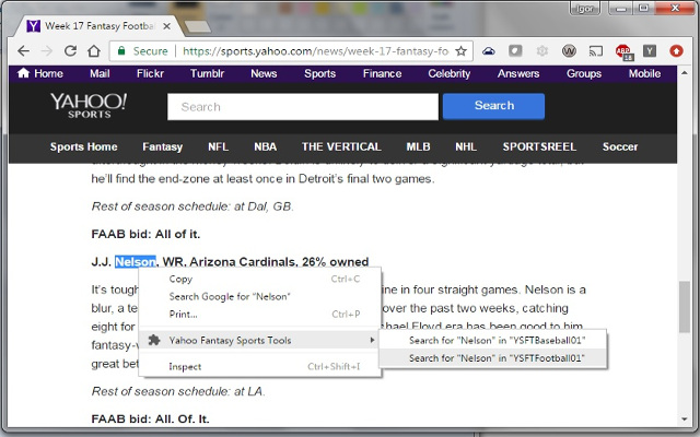 Yahoo Fantasy Sports Tools from Chrome web store to be run with OffiDocs Chromium online Yahoo Fantasy Sports Tools from Chrome web store to be run with OffiDocs Chromium online