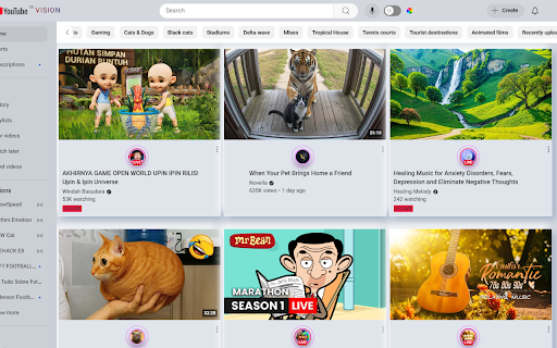 YouTube Vision from Chrome web store to be run with OffiDocs Chromium online YouTube Vision from Chrome web store to be run with OffiDocs Chromium online