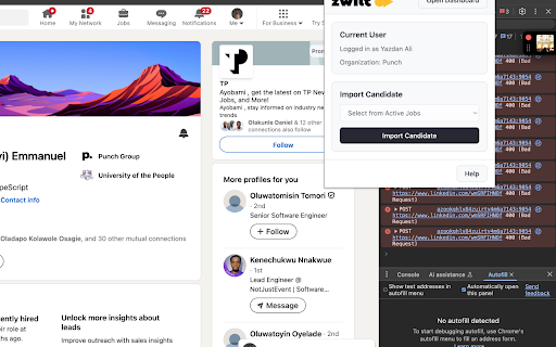 Zwilt LinkedIn Extractor from Chrome web store to be run with OffiDocs Chromium online Zwilt LinkedIn Extractor from Chrome web store to be run with OffiDocs Chromium online