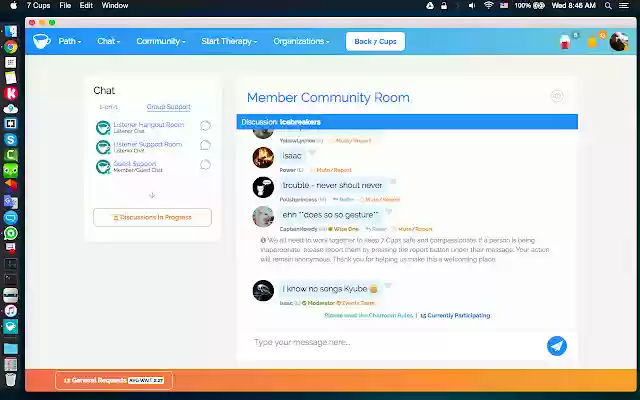 7 Cups from Chrome web store to be run with OffiDocs Chromium online 7 Cups from Chrome web store to be run with OffiDocs Chromium online