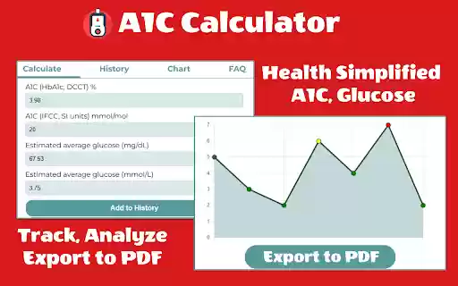 A1C Calculator from Chrome web store to be run with OffiDocs Chromium online A1C Calculator from Chrome web store to be run with OffiDocs Chromium online