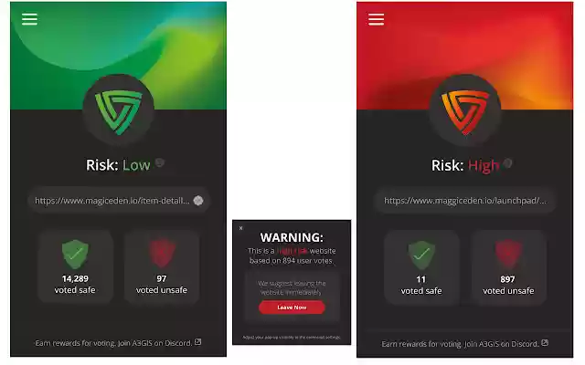 A3GIS Web3 Scam Shield from Chrome web store to be run with OffiDocs Chromium online A3GIS Web3 Scam Shield from Chrome web store to be run with OffiDocs Chromium online