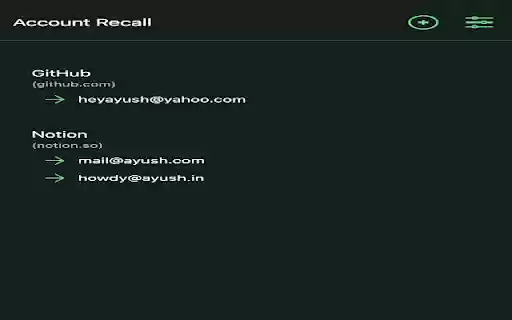 Account Recall from Chrome web store to be run with OffiDocs Chromium online Account Recall from Chrome web store to be run with OffiDocs Chromium online