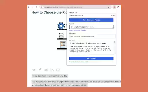 Add to Claude project from Chrome web store to be run with OffiDocs Chromium online Add to Claude project from Chrome web store to be run with OffiDocs Chromium online