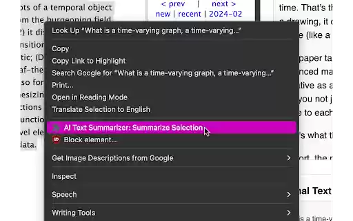 AI Text Summarizer from Chrome web store to be run with OffiDocs Chromium online AI Text Summarizer from Chrome web store to be run with OffiDocs Chromium online