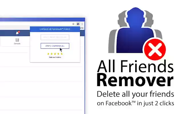 All Friends Remover for Facebook™ from Chrome web store to be run with OffiDocs Chromium online All Friends Remover for Facebook™ from Chrome web store to be run with OffiDocs Chromium online