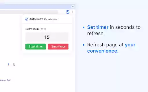 Auto Refresh Extension from Chrome web store to be run with OffiDocs Chromium online Auto Refresh Extension from Chrome web store to be run with OffiDocs Chromium online