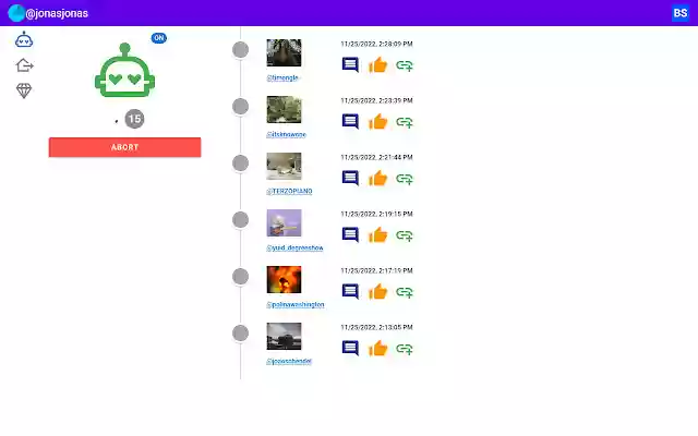 BeSocial Social Automation for Behance from Chrome web store to be run with OffiDocs Chromium online BeSocial Social Automation for Behance from Chrome web store to be run with OffiDocs Chromium online