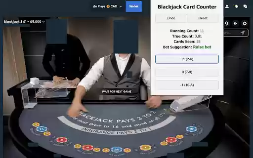 Blackjack Card Counter from Chrome web store to be run with OffiDocs Chromium online Blackjack Card Counter from Chrome web store to be run with OffiDocs Chromium online