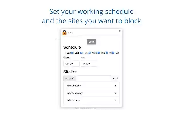 Blokr from Chrome web store to be run with OffiDocs Chromium online Blokr from Chrome web store to be run with OffiDocs Chromium online