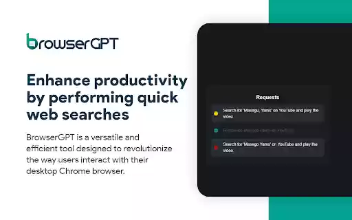BrowserGPT (Operator) from Chrome web store to be run with OffiDocs Chromium online BrowserGPT (Operator) from Chrome web store to be run with OffiDocs Chromium online