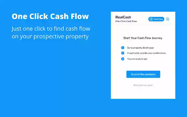 Cash Flow Calculator from Chrome web store to be run with OffiDocs Chromium online Cash Flow Calculator from Chrome web store to be run with OffiDocs Chromium online