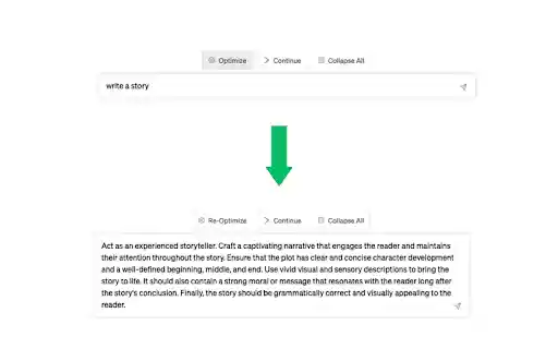 ChatGPT Optimizer from Chrome web store to be run with OffiDocs Chromium online ChatGPT Optimizer from Chrome web store to be run with OffiDocs Chromium online
