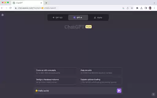 ChatGPT Prompt Link from Chrome web store to be run with OffiDocs Chromium online ChatGPT Prompt Link from Chrome web store to be run with OffiDocs Chromium online