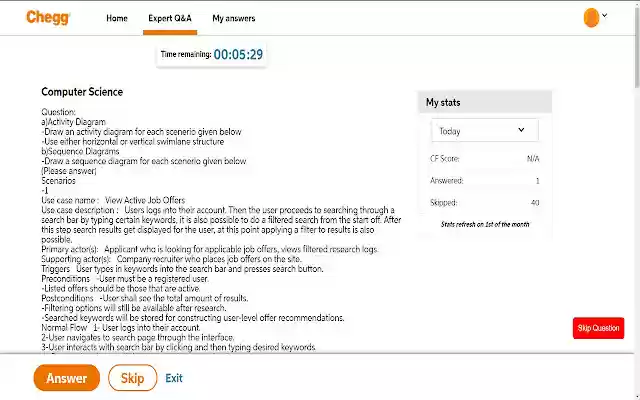 Chegg CourseHero Bartleby Skip Question from Chrome web store to be run with OffiDocs Chromium online Chegg CourseHero Bartleby Skip Question from Chrome web store to be run with OffiDocs Chromium online