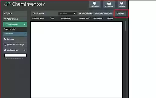 Cheminventory Helper from Chrome web store to be run with OffiDocs Chromium online Cheminventory Helper from Chrome web store to be run with OffiDocs Chromium online