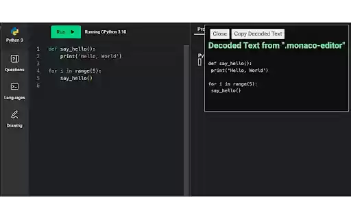 CoderLifter from Chrome web store to be run with OffiDocs Chromium online CoderLifter from Chrome web store to be run with OffiDocs Chromium online