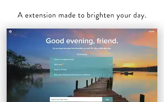 Compliment Dash from Chrome web store to be run with OffiDocs Chromium online Compliment Dash from Chrome web store to be run with OffiDocs Chromium online