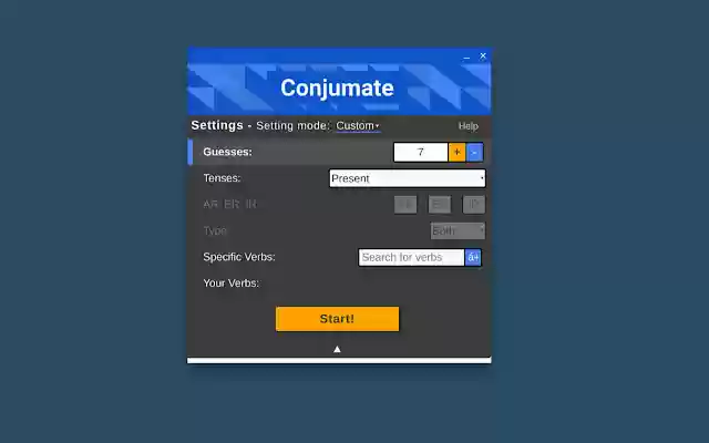 Conjumate from Chrome web store to be run with OffiDocs Chromium online Conjumate from Chrome web store to be run with OffiDocs Chromium online