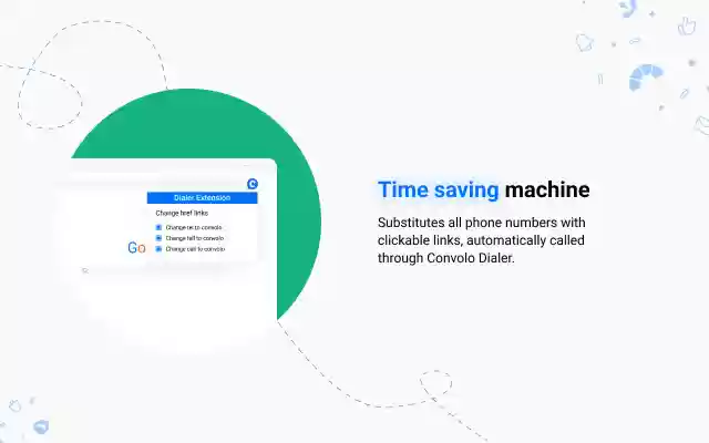 Convolo Dialer Extension from Chrome web store to be run with OffiDocs Chromium online Convolo Dialer Extension from Chrome web store to be run with OffiDocs Chromium online