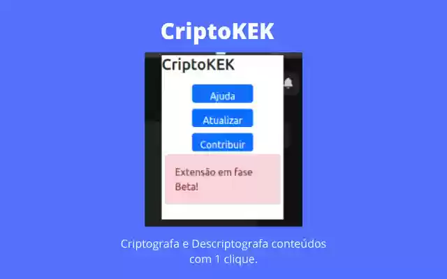 CriptoKEK from Chrome web store to be run with OffiDocs Chromium online CriptoKEK from Chrome web store to be run with OffiDocs Chromium online