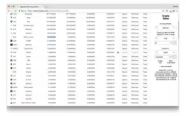 CryptoRates from Chrome web store to be run with OffiDocs Chromium online CryptoRates from Chrome web store to be run with OffiDocs Chromium online