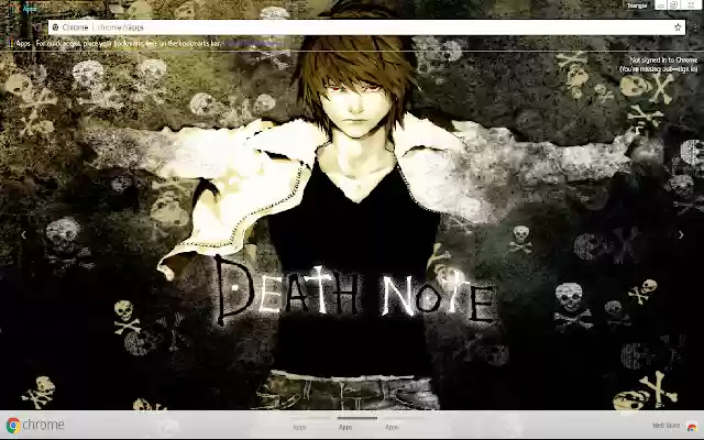 Death Note :Verity 1366x768 from Chrome web store to be run with OffiDocs Chromium online Death Note :Verity 1366x768 from Chrome web store to be run with OffiDocs Chromium online