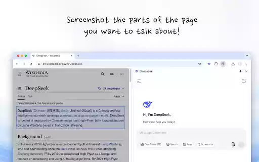 deepseek™ AI Assistant from Chrome web store to be run with OffiDocs Chromium online deepseek™ AI Assistant from Chrome web store to be run with OffiDocs Chromium online