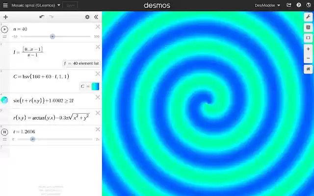 DesModder for Desmos from Chrome web store to be run with OffiDocs Chromium online DesModder for Desmos from Chrome web store to be run with OffiDocs Chromium online