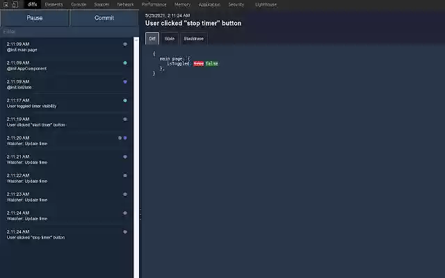 Diffx devtools from Chrome web store to be run with OffiDocs Chromium online Diffx devtools from Chrome web store to be run with OffiDocs Chromium online