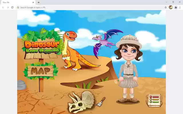 Dinosaur Bone Digging Game from Chrome web store to be run with OffiDocs Chromium online Dinosaur Bone Digging Game from Chrome web store to be run with OffiDocs Chromium online