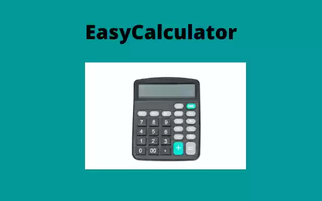 Easy Calculator from Chrome web store to be run with OffiDocs Chromium online Easy Calculator from Chrome web store to be run with OffiDocs Chromium online
