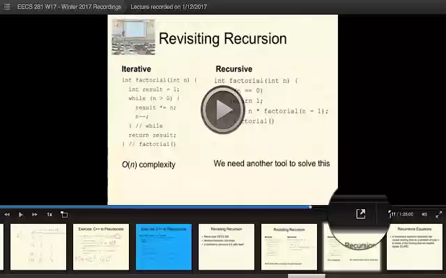 EECS Lecture Downloader from Chrome web store to be run with OffiDocs Chromium online EECS Lecture Downloader from Chrome web store to be run with OffiDocs Chromium online
