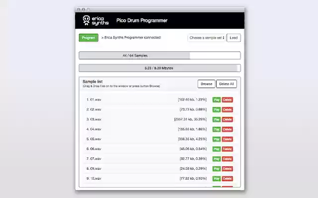 Erica Synths Pico Drum Programmer from Chrome web store to be run with OffiDocs Chromium online Erica Synths Pico Drum Programmer from Chrome web store to be run with OffiDocs Chromium online
